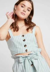 Glamorous Zöld Csíkos Felső 42-ES