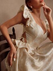 Shein CC26122 Shein Jacquard Fodros Felső Megkötős (33) S