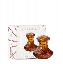 CRYSTALLOVE Konyak borostyán arcmasszázs gomba