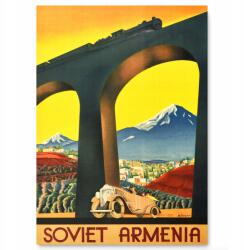 Vintage poszter ### Soviet Örményország ### A3 (Plakaty na ścianę Podróże travel A3)