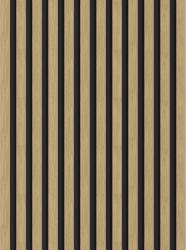 Mexen Lam-B fali lamellák 275 x 30 cm, 4 mm HDF lap, technikai furnér, Len Dió - S100-275307-3015-015 (S100-275307-3015-015)