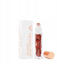 CRYSTALLOVE Illóolaj kristályos flakon 10ml jáspis piros