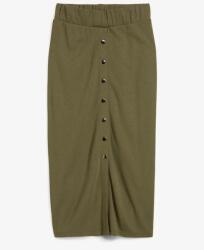 Bonprix 52/54 MIDI Szoknya Dekoratív Gombokkal