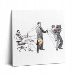 Wallfluent Fotótapéta Étkezőbe Ökológiai Emberek Bábok 60x60 cm (010030010270000074877)