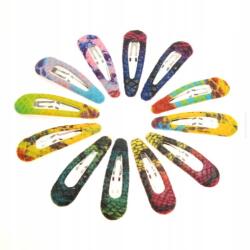  Hajcsatok hajgumik Többszínű 12 db (6606 SA)
