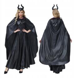 Korbi Boszorkány Jelmez Nőknek Diabolina Maleficent Halloween Farsang L (Korbi Czarownica Diabolina L)