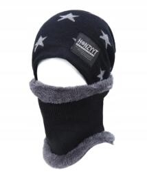  Téli Sapka Kémény Szett Férfi Melegítő Sapka Sál szőrmével Honz