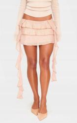 Prettylittlething DC53120 Mini Réteges Flitteres Fodros Szoknya Prettylittlething (10) M