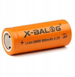 Bailong Akkumulátor 26650 8800 mAh 4, 2V Li-ion akkumulátor Zseblámpa Rádió Extra (02041)