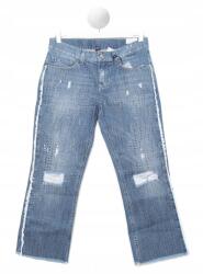 Liu Jo Kék Farmernadrág Cirkón Kövekkel, Szaggatott (28) (390400)