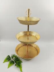 Zellerfeld Patera 3 emeletes Metal Gold T020 (Y373)