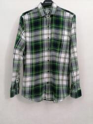 Amazon Férfi Ing Kockás Zöld Pamut S Ael