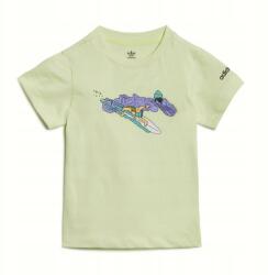 Adidas Világoszöld Póló HE6907 Nyomtatással (0-3M) (588476)