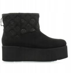 Guess Női bakancs Guess hótaposó bélelt platform fekete bebújós méret 41 (FL8JIA ESU10)