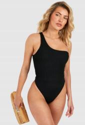 Boohoo KC83310 Boohoo Egyvállas Texturált Fürdőruha M