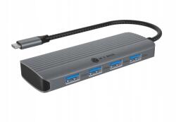RaidSonic Dokkoló állomás IB-DK4022a-CPD 6in1, Hdmi, usb, pd (IB-DK4022a-CPD)