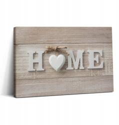 Wallfluent Nyomtatott Vászonkép Étkezőbe Felirat Home 30x20 cm (010030010150000088241)