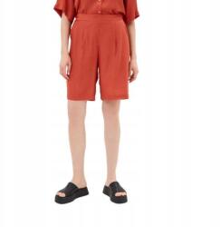 ICHI Téglavörös Rugalmas Nadrág, Size 36, viszkóz, betétes (458394)