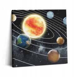 Wallfluent Vászonkép Művészi Szoba Naprendszer 60x60 cm (010030010270000074865)
