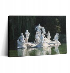 Wallfluent Vászonkép Canvas Étkezőszobába Fa kerettel Nápolyi palota 30x20 cm (010030010150000075569)