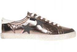 Superdry női sportcipő casual ezüst kényelmes könnyű méret 37 (GF1001SP 15X)