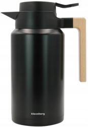 Klausberg Termosz Konferencia Kancsó Klausberg 2L Acél Fekete Loft (KB-7611)