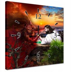 ZeSmakiem Órák 30x30 Jézus és az ördög összefogása (H10240M_Z1AI_30x30cm AZ)