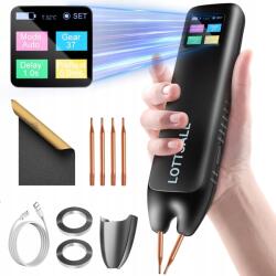 Agoal Akkumulátoros ponthegesztő gép LCD kijelzővel mini hordozható hegesztőgép (ZGRZEWARKA PUNKTOWA LCD)