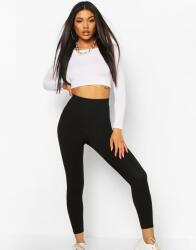 Boohoo Leggings Fekete Casual 40 L Aaa