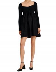 Reserved W13214 Ruha Mini Trapéz Csíkos Hosszú Ujjú M