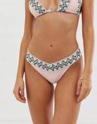  J4B102*BIKINI Bugyi Rózsaszín Elasztikus 46 3XL A01