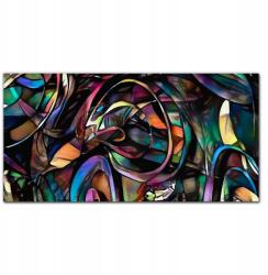 Coloray Vászonkép a nappaliba Színes mozaik 100x50 (010030010010000017081)