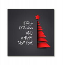 Tulup Canvas vászonkép 50x50 Absztrakt Karácsonyfa Dekoráció (ock-50x50-184621453)