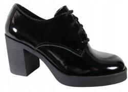 Nessi Félcipő Nessi 23513 MÉRET40 Bőr Fekete Lakk (23513)