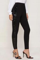 Shein Női Nadrág Fekete Flitteres 34 Xs Eac