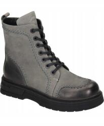 Manitu Szürke Női Bakancs Manitu 990330-09 Nubuk Bőr MÉRET37 (990330-09)