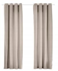 Smukee 34* Függöny Smukee Bézs 2 szt. Na Átvezető 140x250 (072/2)