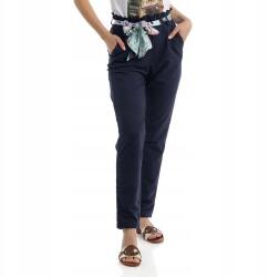 Liu Jo Sötétkék Nadrág Színes Csíkkal (36) (471116)