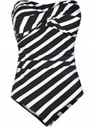 Bonprix 46-OS Modellező Fürdőruha Csíkos