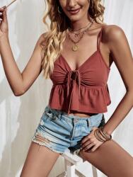 Shein CC51309 Shein Megkötős Vállpántos Felső (25) Xs