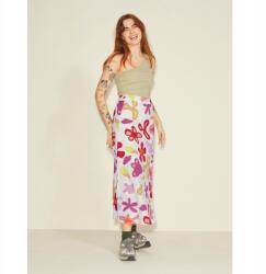 JJXX Fehér Szoknya, virágos, Size S, poliészter, midi (475355)