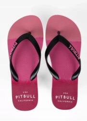 Pitbull Pit Bull Sunset California flip-flop papucs, pink (205003420038)