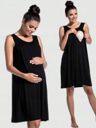 Shein Kismama És Szoptatós Ruha Fekete Casual 40 L__L