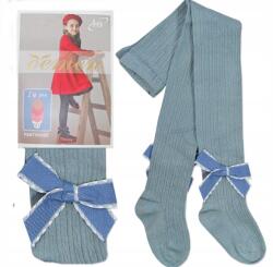  7-9 L Harisnyanadrág Pamut Masni dombornyomott jacquard kék C163 (C164)