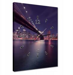 ZeSmakiem Órák 30x40 Híd az éjszakában Usa New York (H1432M_Z1D_30x40cm AZ)