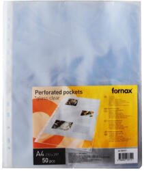 Fornax Genotherm lefűzhető A4, 90 micron, víztiszta XL ( 220x300mm, ) Fornax 50 db/csomag, (000024786) - iroszer24