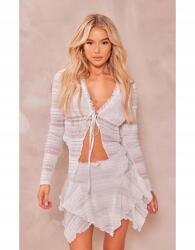 Prettylittlething Csipkés Megkötős Felső (40) (563685)