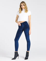 Guess Sötétkék Velúr Nadrág, Size 26 (377482)