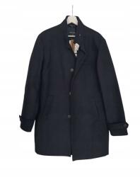 JACK & JONES Jack & Jones Melton Wool Coat férfi kabát, fekete, XL-es méret (12239479)