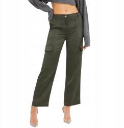 Guess Női szövet nadrág Guess zöld szatén cargo közepes állapot . L (W3BB41WDEE2 G8G9)